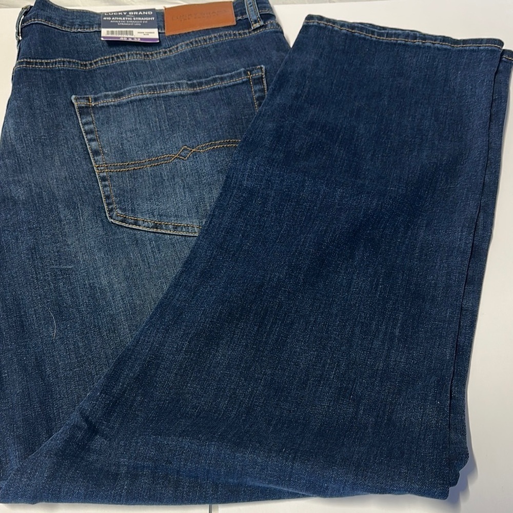 Lucky Brand Blue Relaxed Jeans With Classic Denim Style